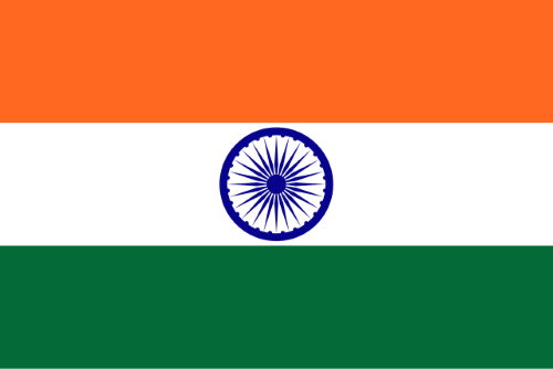 Drapeau du Inde