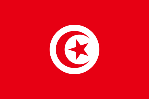 Drapeau du Tunisie